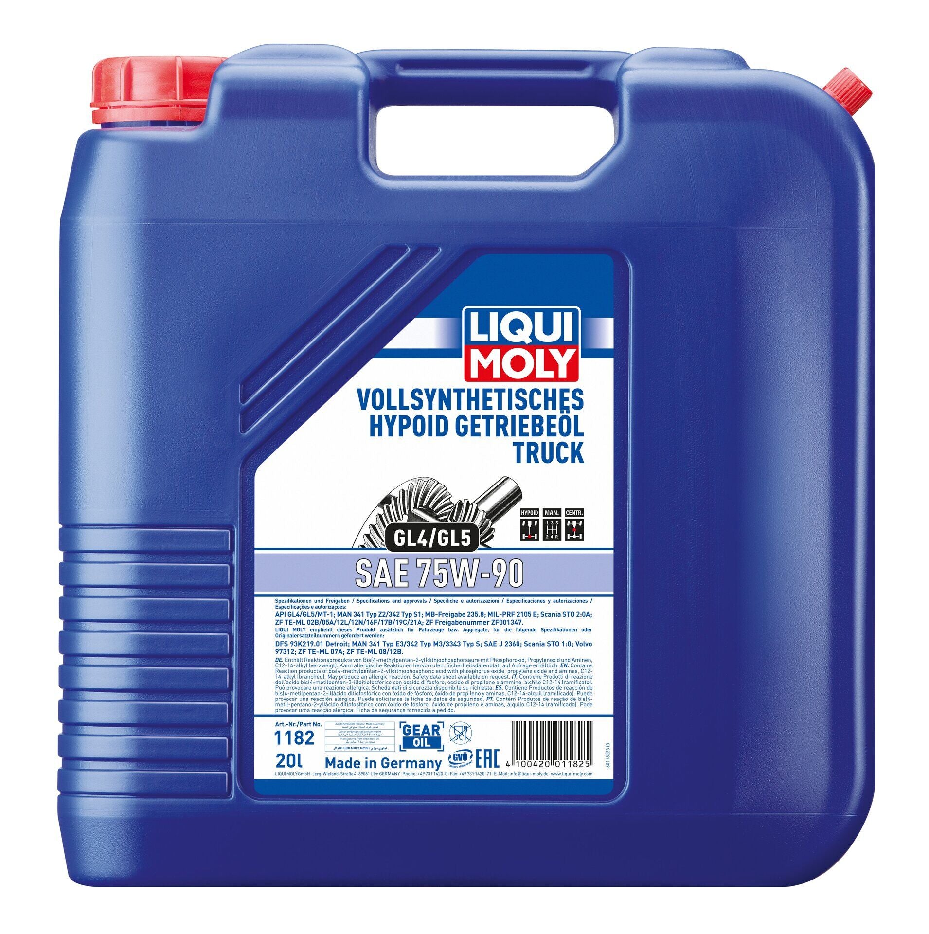 Liqui Moly F. Syn Hypoid-Gear Oil Truck 75W-90 – LIQUI MOLY BRASIL