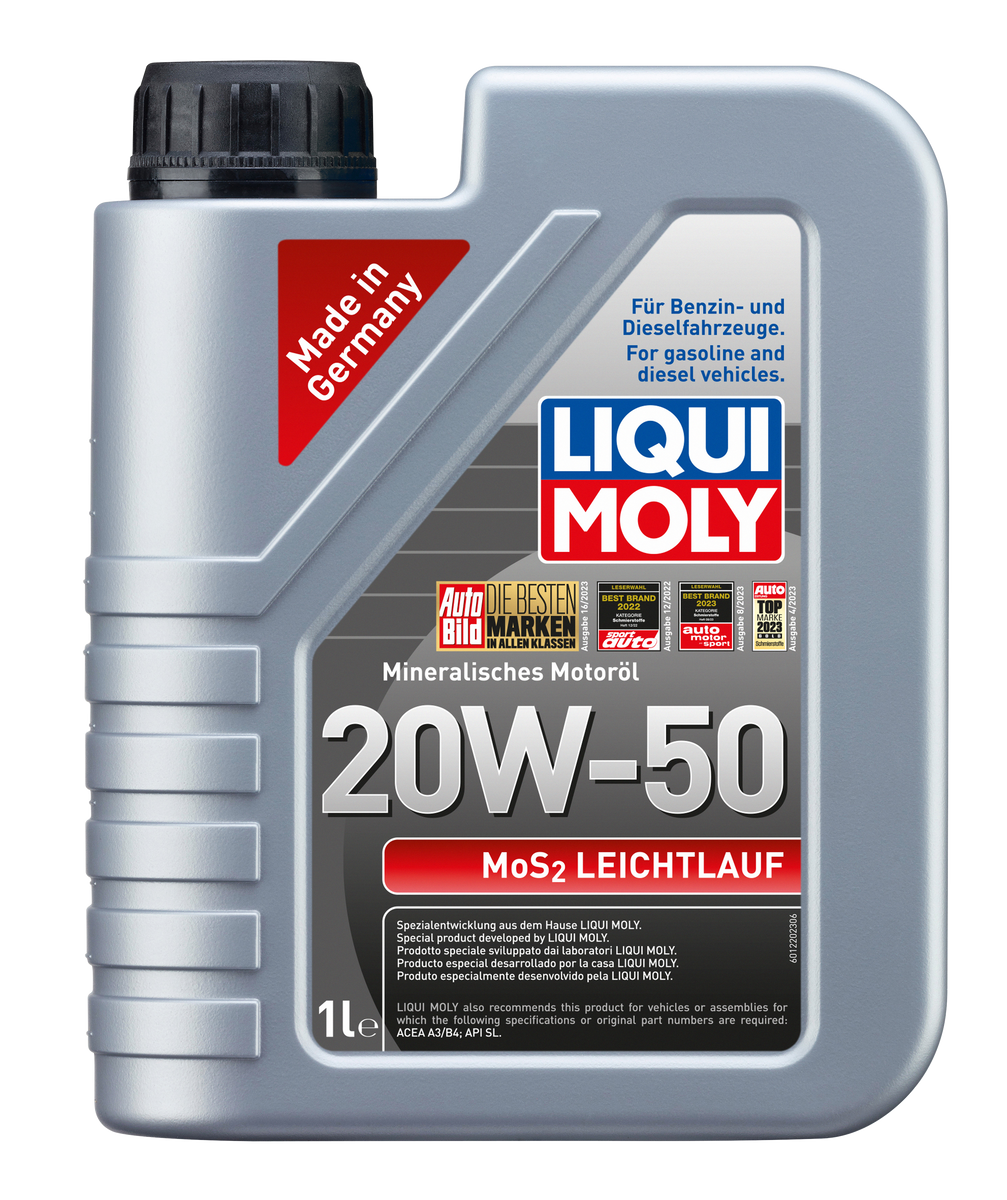 Liqui Moly 2 Takt öl 1 Liter Liqui Moly MoS2 Leichtlauf 20W-50 – LIQUI MOLY BRASIL