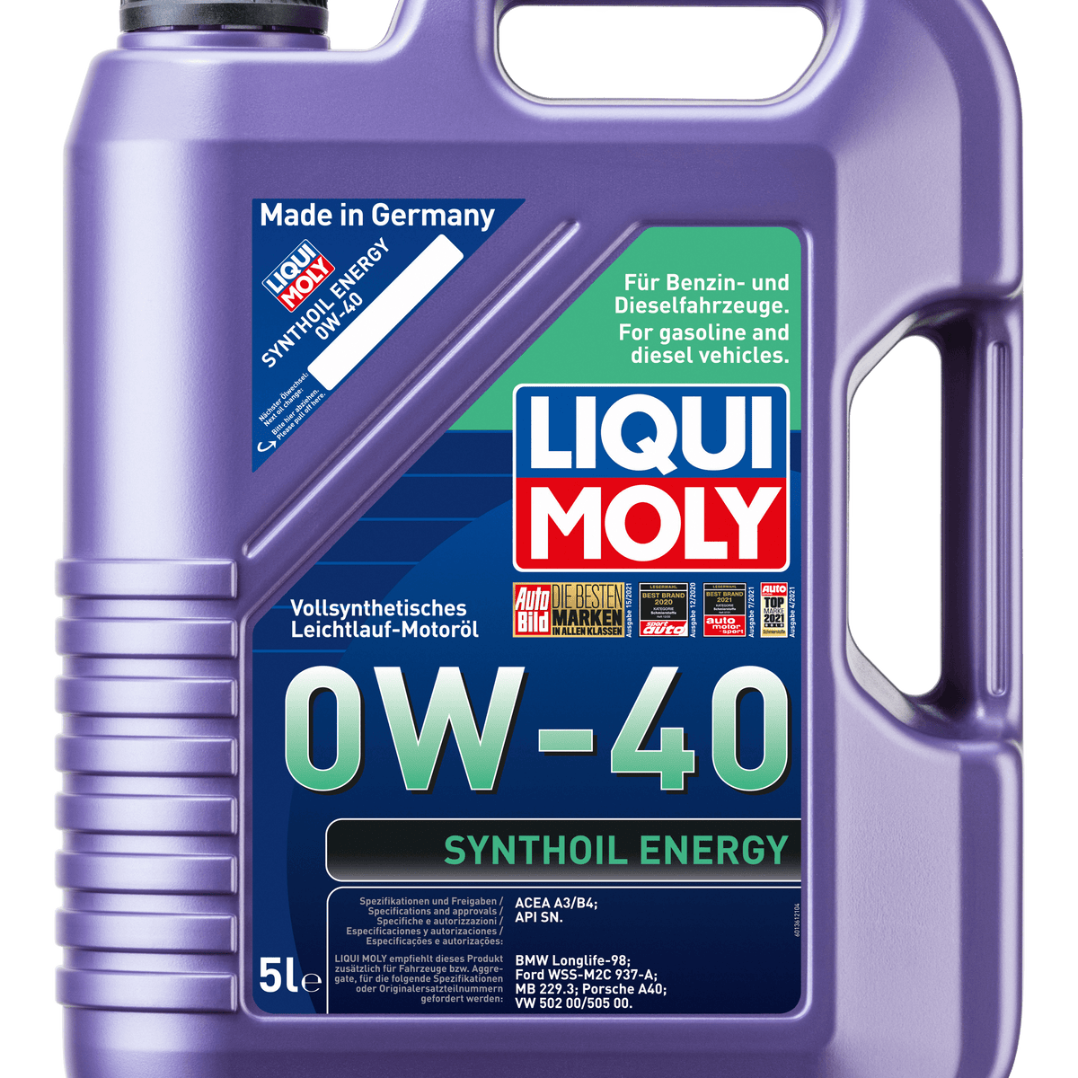 Liqui Moly Synthoil Energy 0W-40 – LIQUI MOLY BRASIL