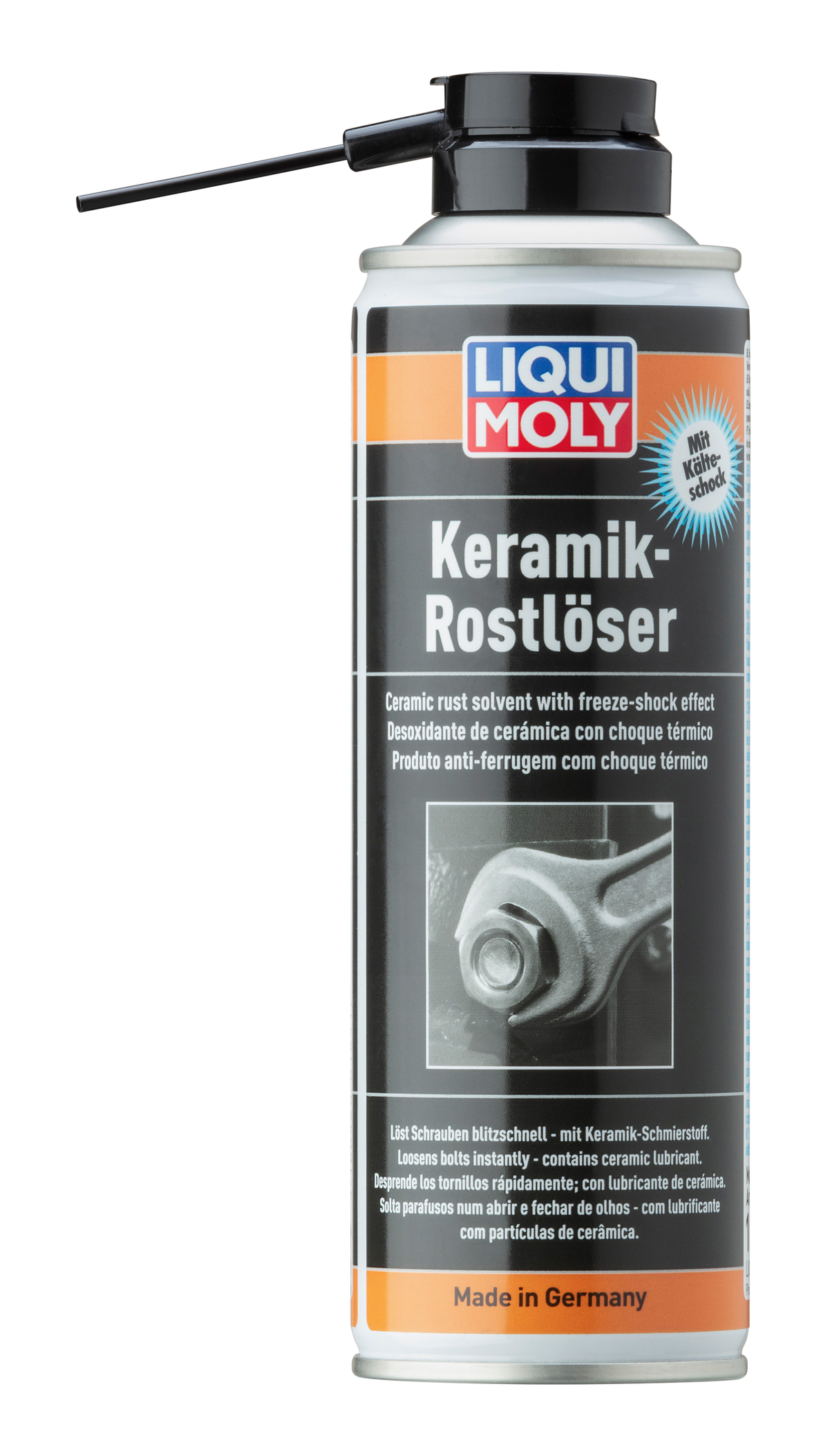 Liqui Moly Ceramic Rust Solvent Freeze-Shock - Liqui Moly Brasil - A No.1 da Alemanha de Lubrificantes e Aditivos