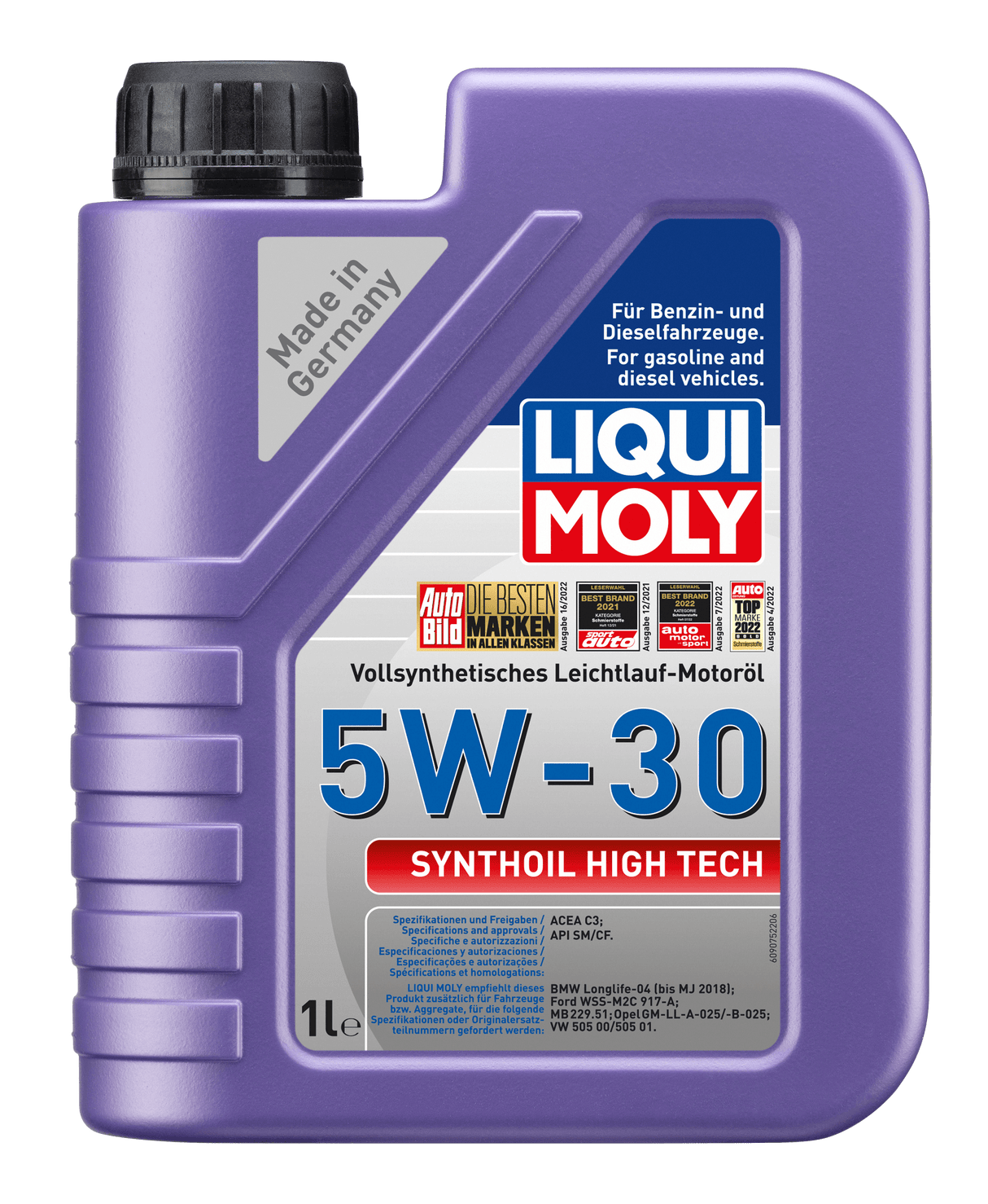 Liqui Moly Synthoil High Tech 5W-30 - LIQUI MOLY BRASIL | O Especialista Alemão