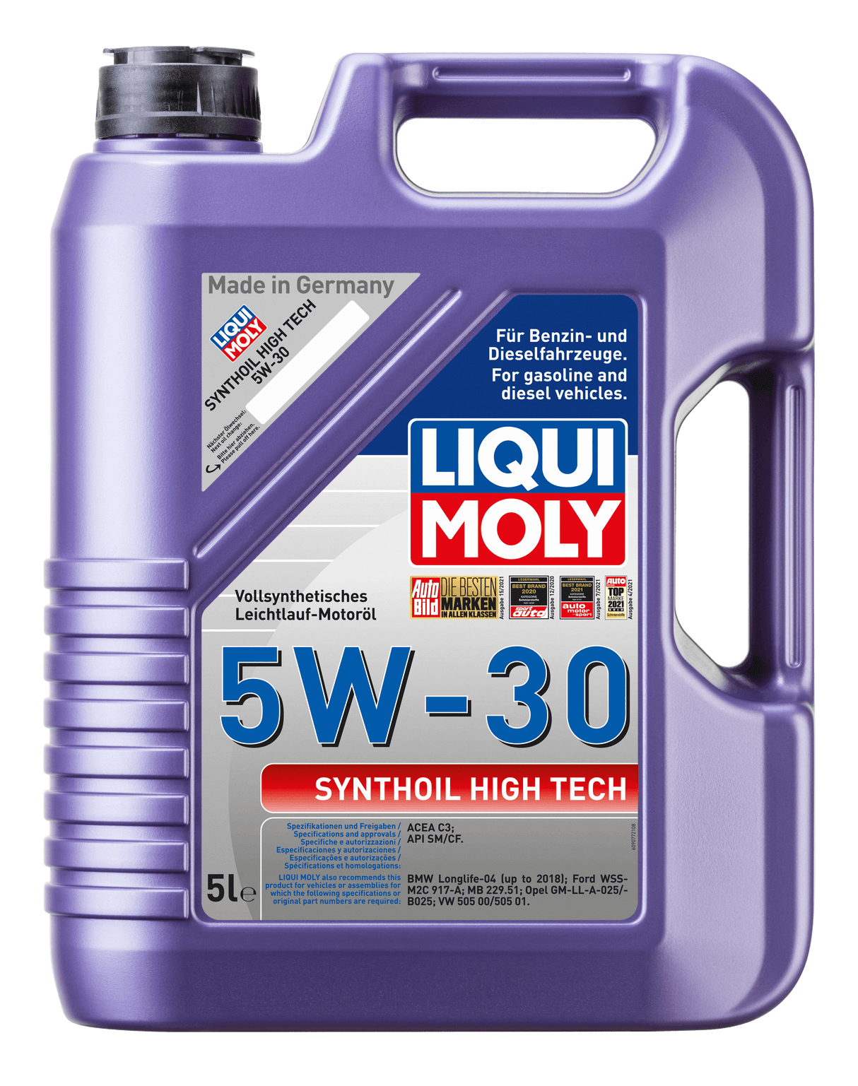Liqui Moly Synthoil High Tech 5W-30 - LIQUI MOLY BRASIL | O Especialista Alemão