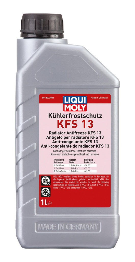 Liqui Moly Radiator Antifreeze KFS 13 - Liqui Moly Brasil - A No.1 da Alemanha de Lubrificantes e Aditivos