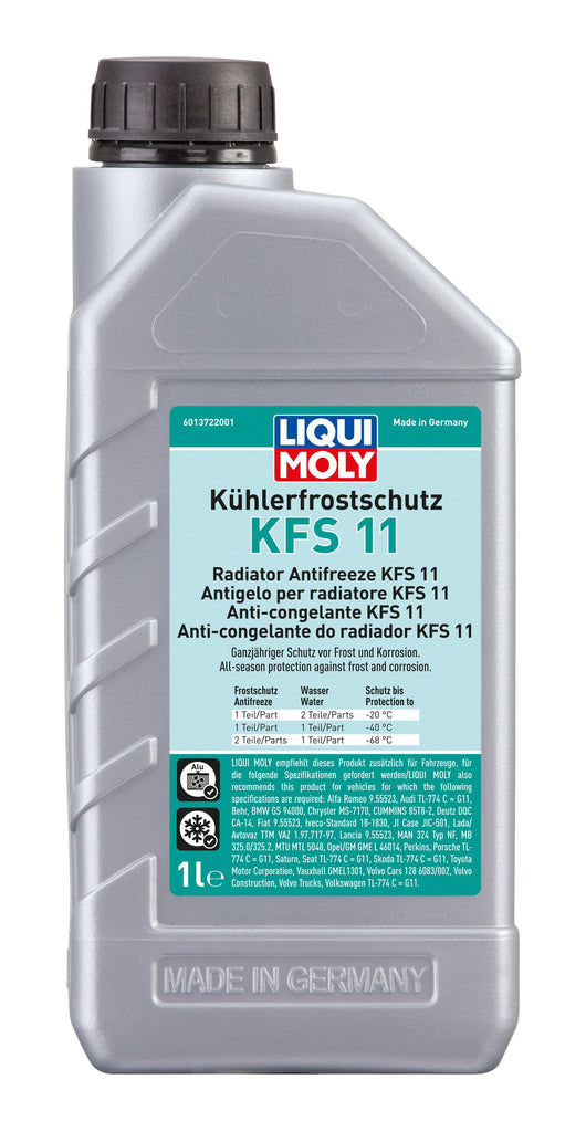 Liqui Moly Radiator Antifreeze KFS 11 - Liqui Moly Brasil - A No.1 da Alemanha de Lubrificantes e Aditivos