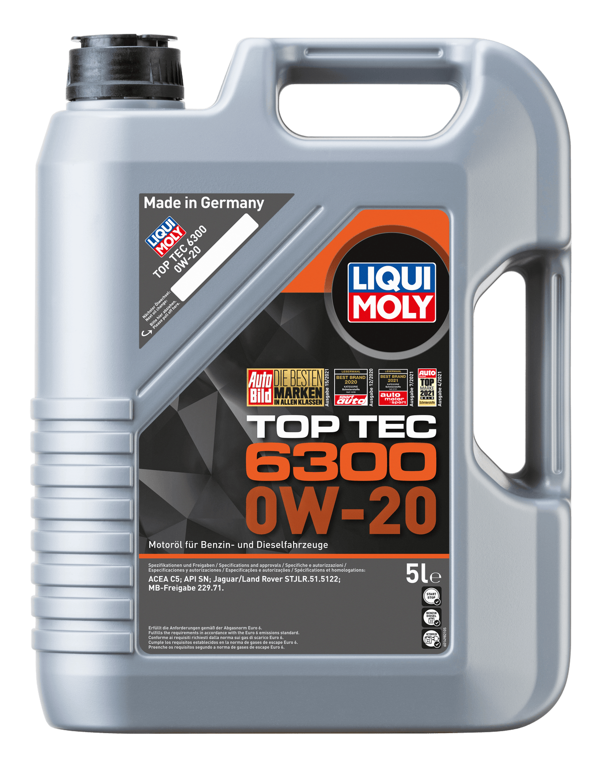 Liqui Moly Top Tec 6300 0W-20 - LIQUI MOLY BRASIL | O Especialista Alemão