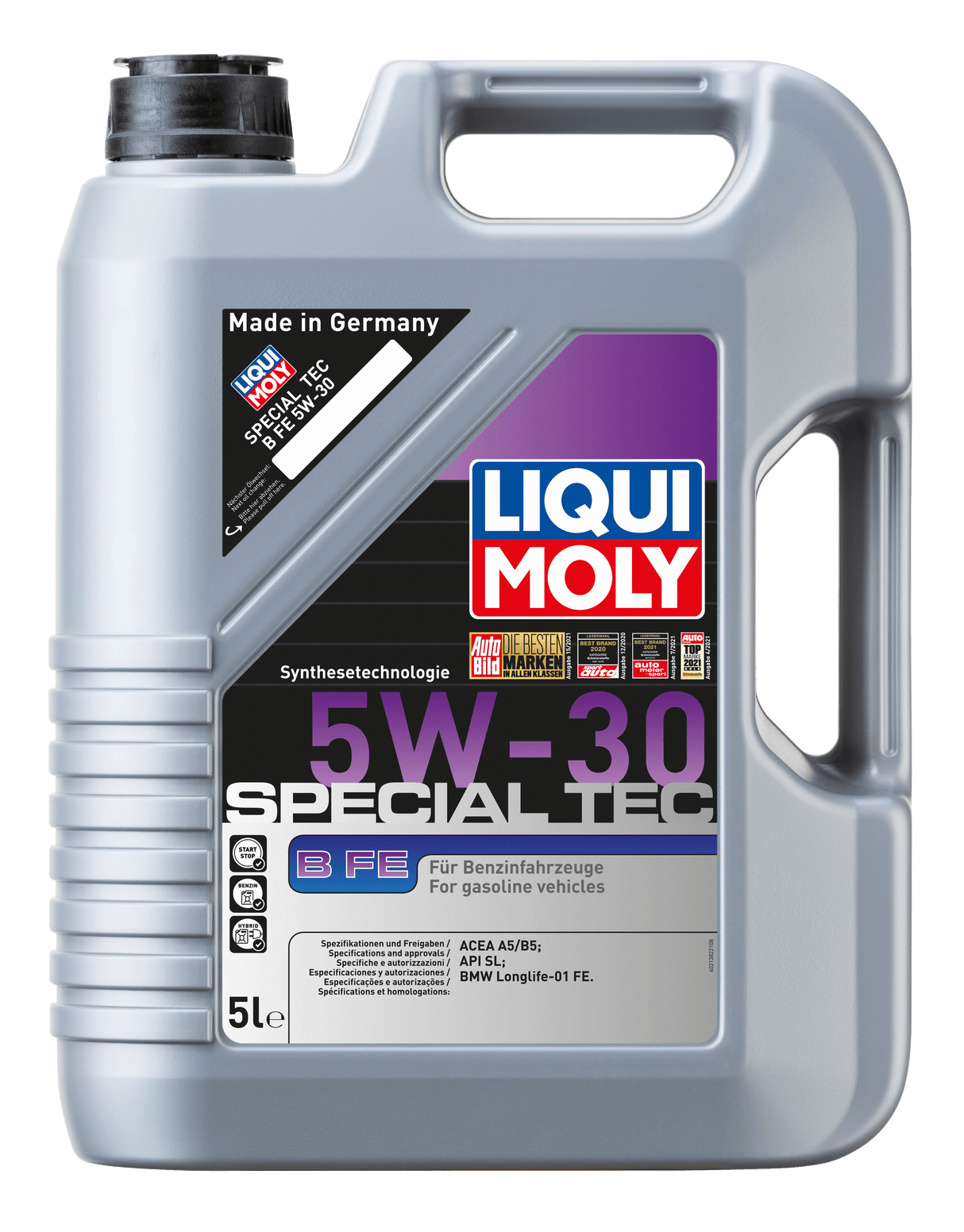 Liqui Moly Special Tec B FE 5W-30 - LIQUI MOLY BRASIL | O Especialista Alemão