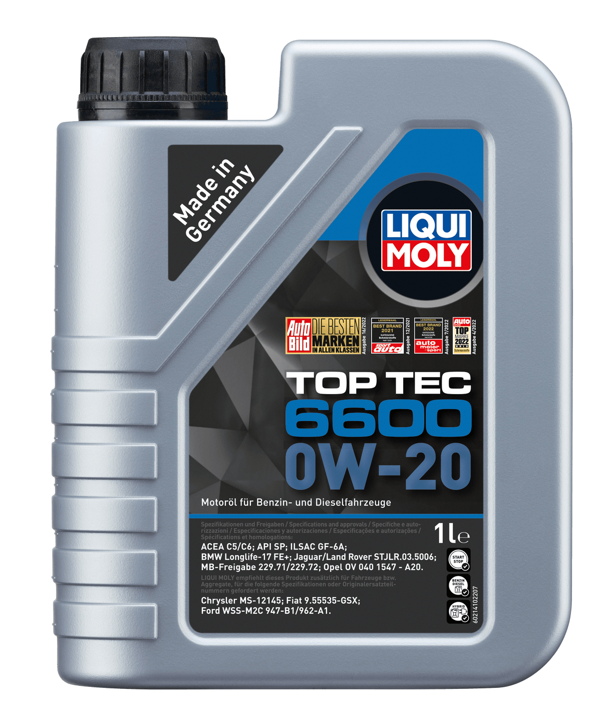Liqui Moly Top Tec 6600 0W-20 - LIQUI MOLY BRASIL | O Especialista Alemão