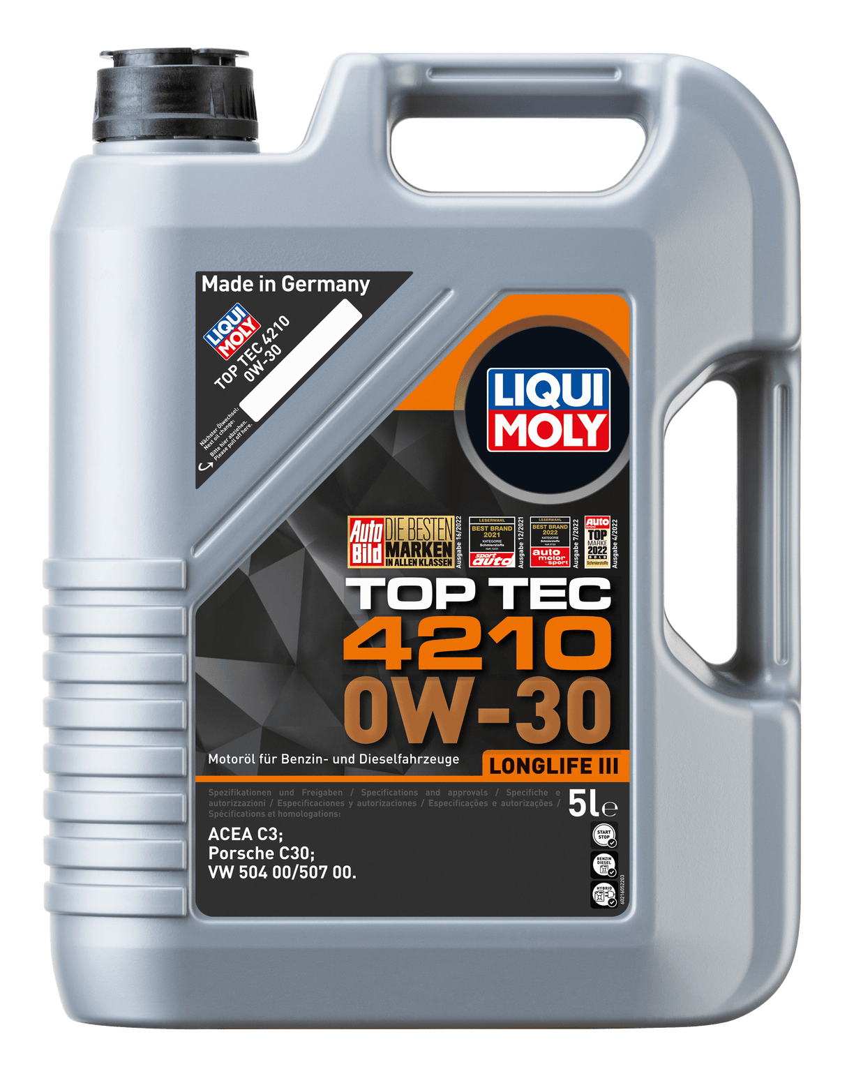 Liqui Moly Top Tec 4210 0W-30 - LIQUI MOLY BRASIL | O Especialista Alemão