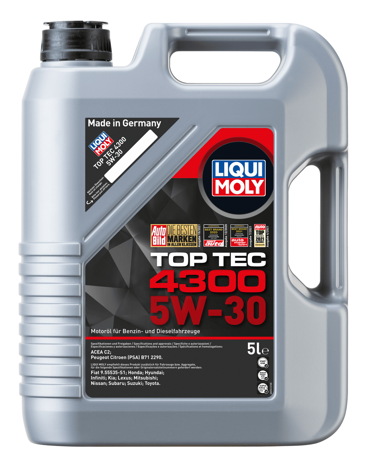 Liqui Moly Top Tec 4300 5W-30 - LIQUI MOLY BRASIL | O Especialista Alemão