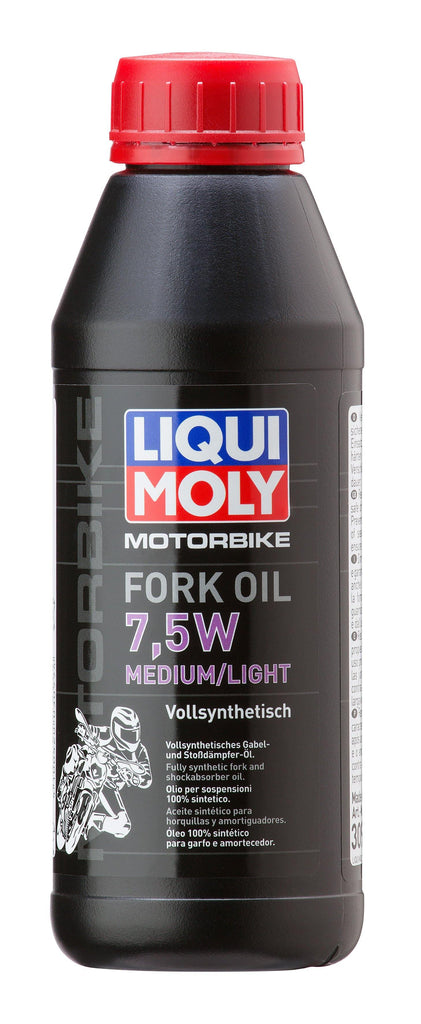 Liqui Moly Motorbike Fork Oil 7,5W Medium/Light - Liqui Moly Brasil - A No.1 da Alemanha de Lubrificantes e Aditivos