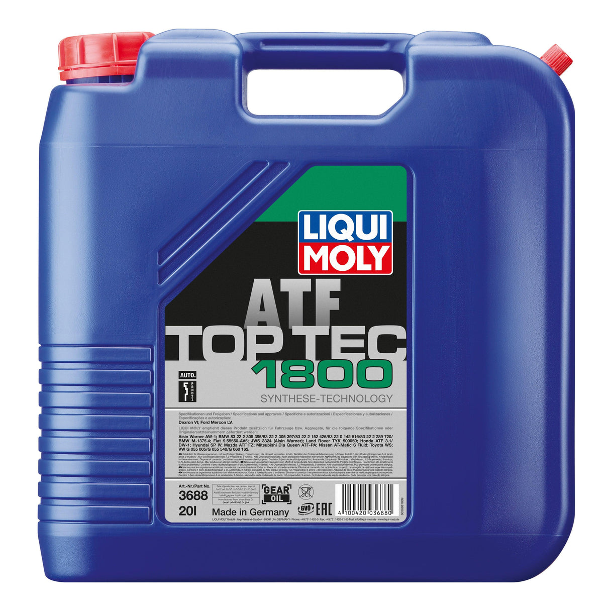 Liqui Moly Top Tec ATF 1800 - LIQUI MOLY BRASIL | O Especialista Alemão