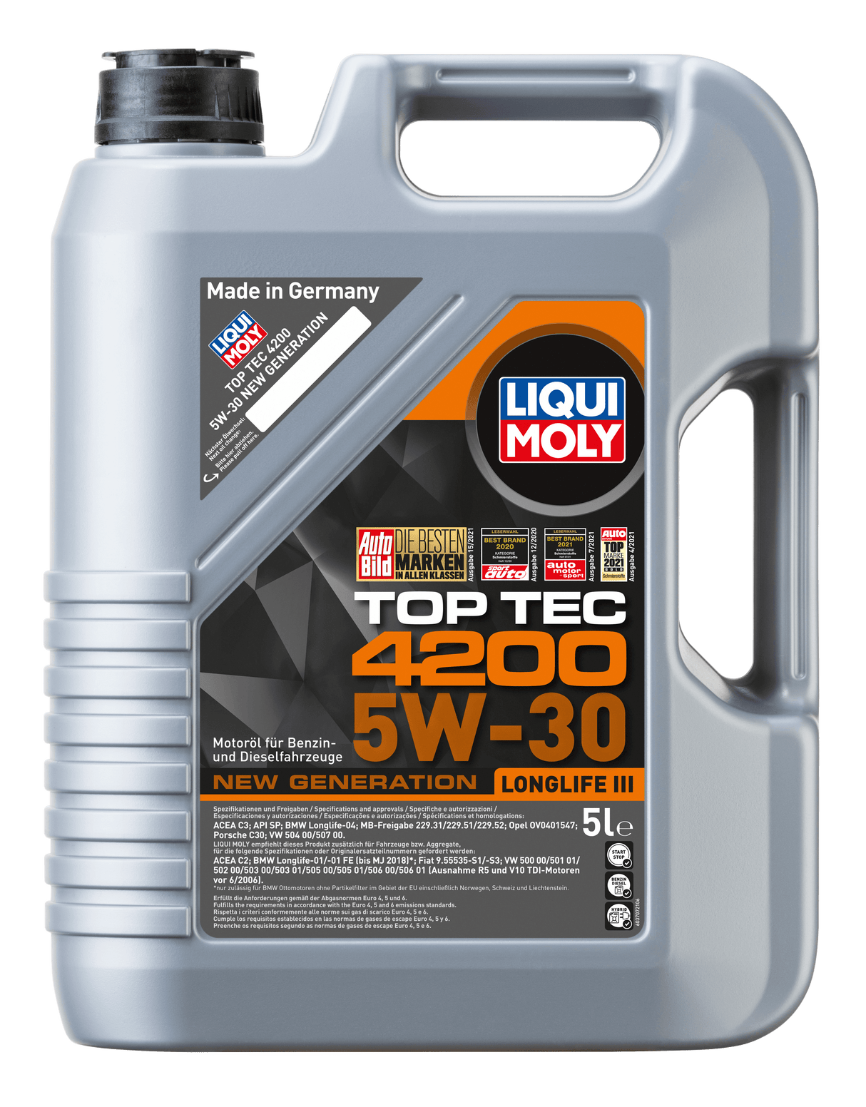 Liqui Moly Top Tec 4200 5W-30 - LIQUI MOLY BRASIL | O Especialista Alemão