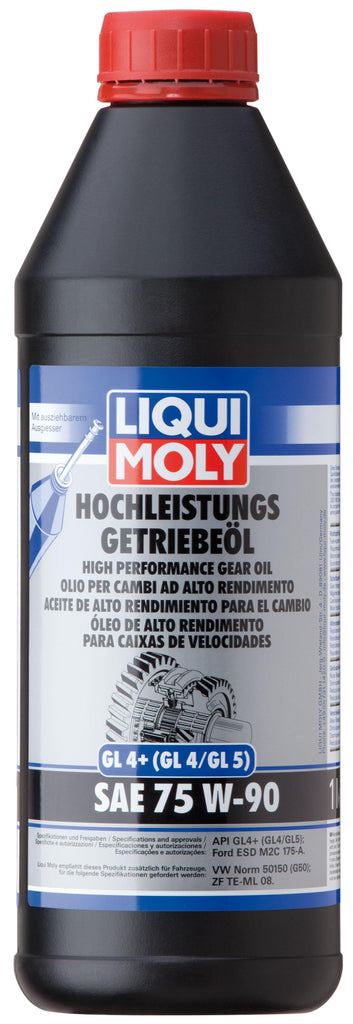 Liqui Moly High Performance Gear Oil (GL4+) - Liqui Moly Brasil - A No.1 da Alemanha de Lubrificantes e Aditivos