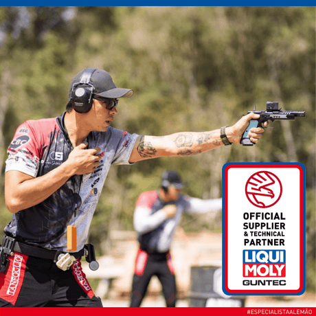 LIQUI MOLY inicia patrocínio no Tiro Prático com o atleta Jaime Saldanha Jr e Team Tanfoglio - LIQUI MOLY BRASIL | O Especialista Alemão