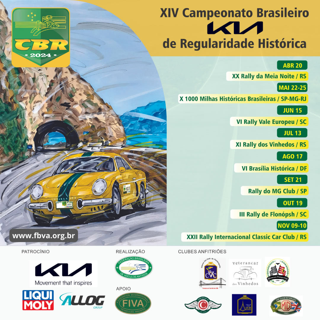 LIQUI MOLY inicia parceria com a FBVA com Patrocínio do CBR 2024