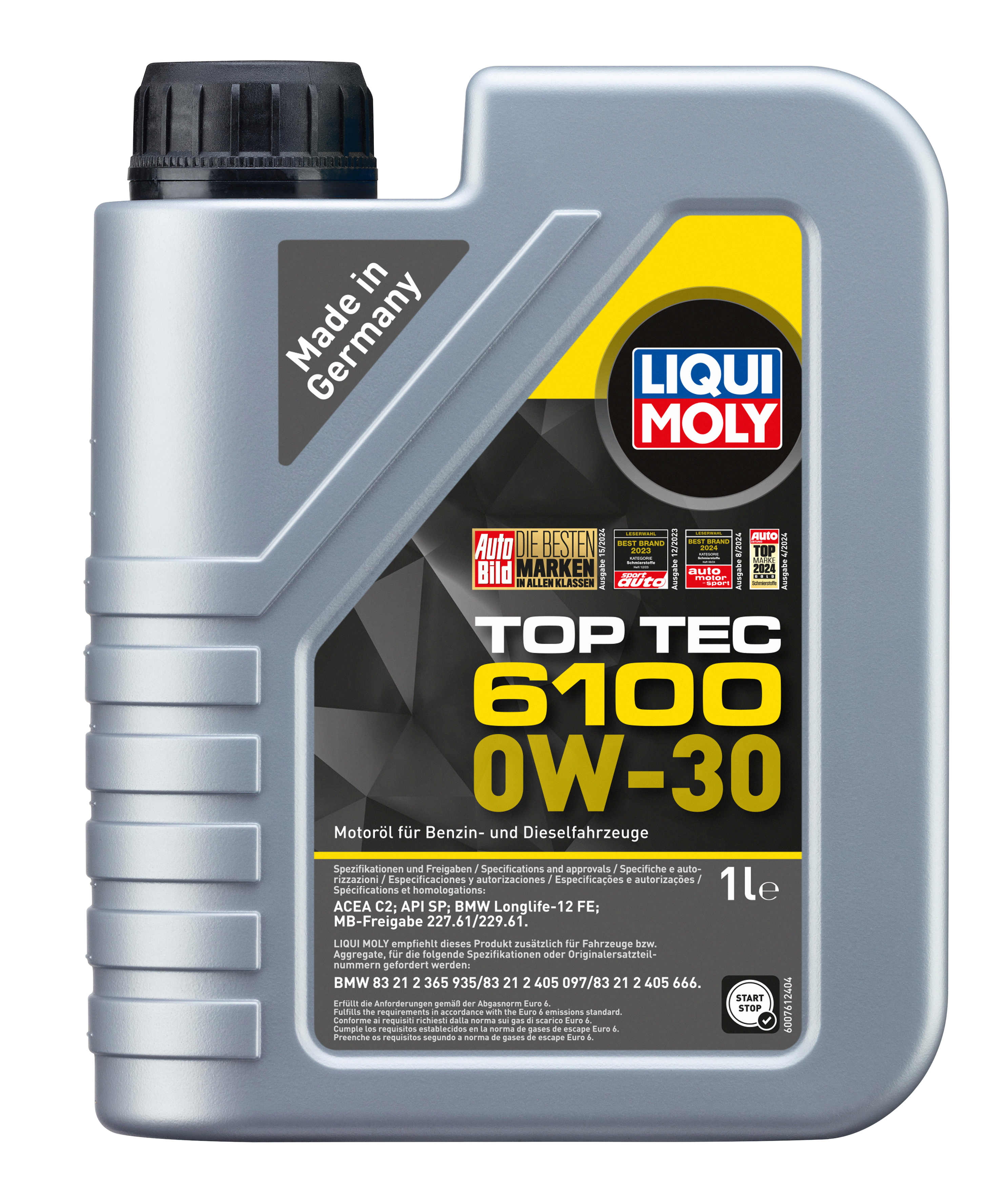 Liqui Moly Top Tec 6100 0W-30 – LIQUI MOLY BRASIL