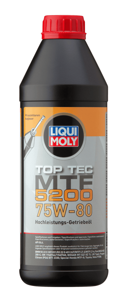 Liqui Moly Top Tec MTF 5200 75W-80 - LIQUI MOLY BRASIL | O Especialista Alemão