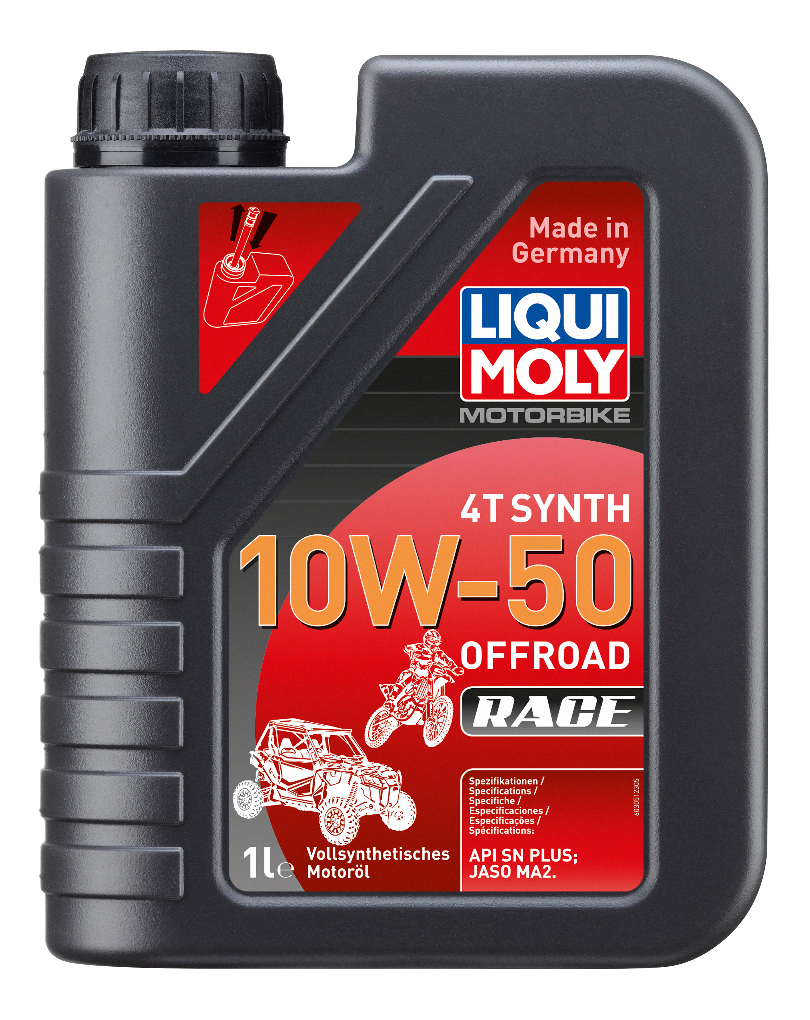 Liqui Moly Motorbike 4T Synth 10W-50 Offroad Race – LIQUI MOLY BRASIL