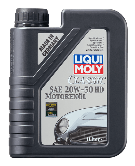 Liqui Moly Classic Motoroil 20W-50 - LIQUI MOLY BRASIL | O Especialista Alemão