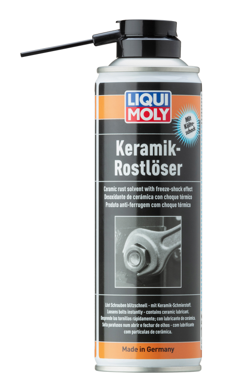 Liqui Moly Ceramic Rust Solvent Freeze-Shock - Liqui Moly Brasil - A No.1 da Alemanha de Lubrificantes e Aditivos