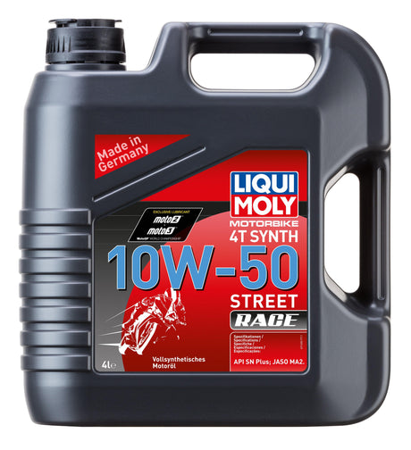 Liqui Moly Motorbike 4T Synth 10W50 Street Race - LIQUI MOLY BRASIL | O Especialista Alemão