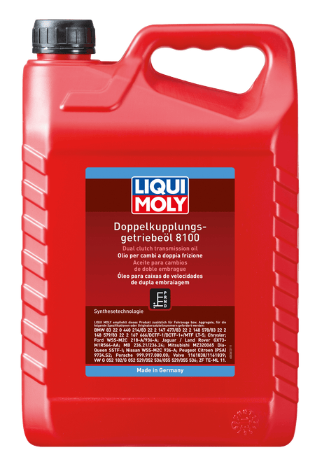 Liqui Moly Dual Clutch Transmission Oil 8100 - LIQUI MOLY BRASIL | O Especialista Alemão