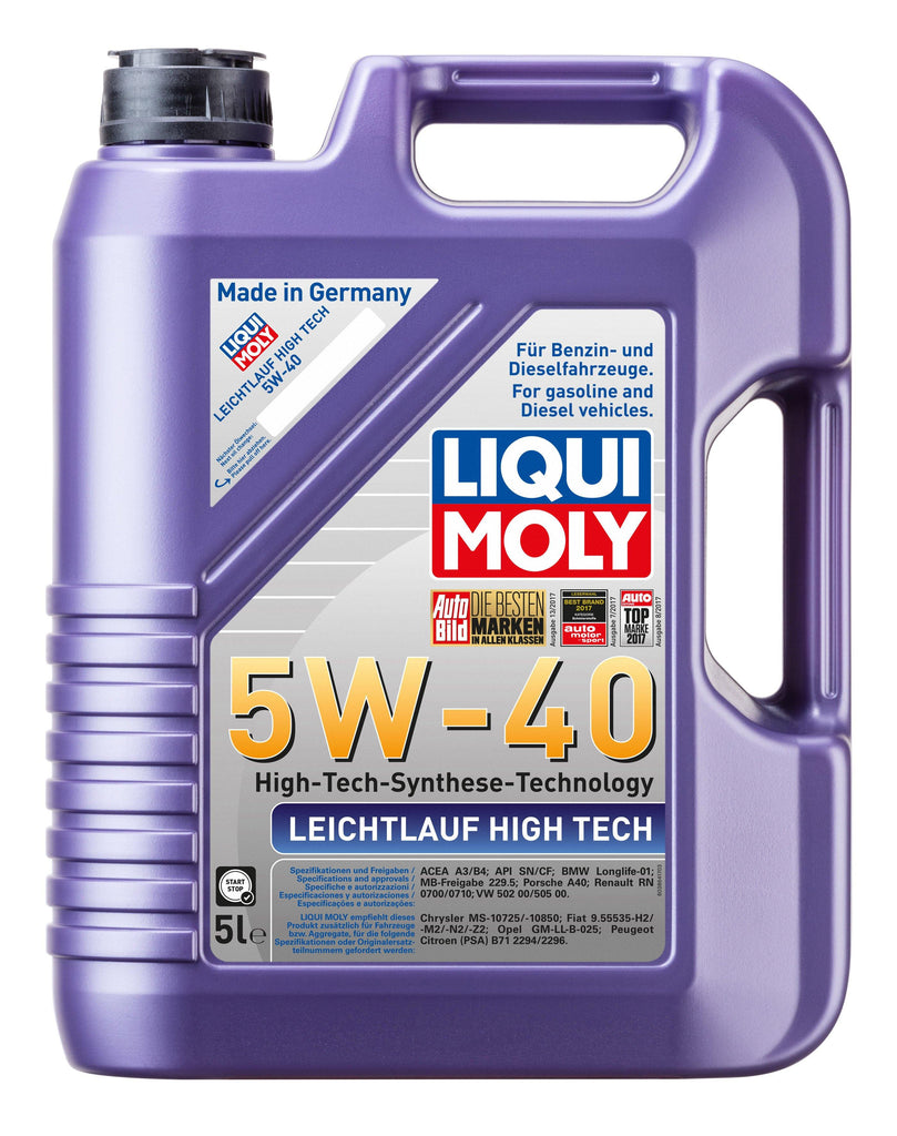 Liqui Moly Leichtlauf High Tech 5W40 - Liqui Moly Brasil - A No.1 da Alemanha de Lubrificantes e Aditivos