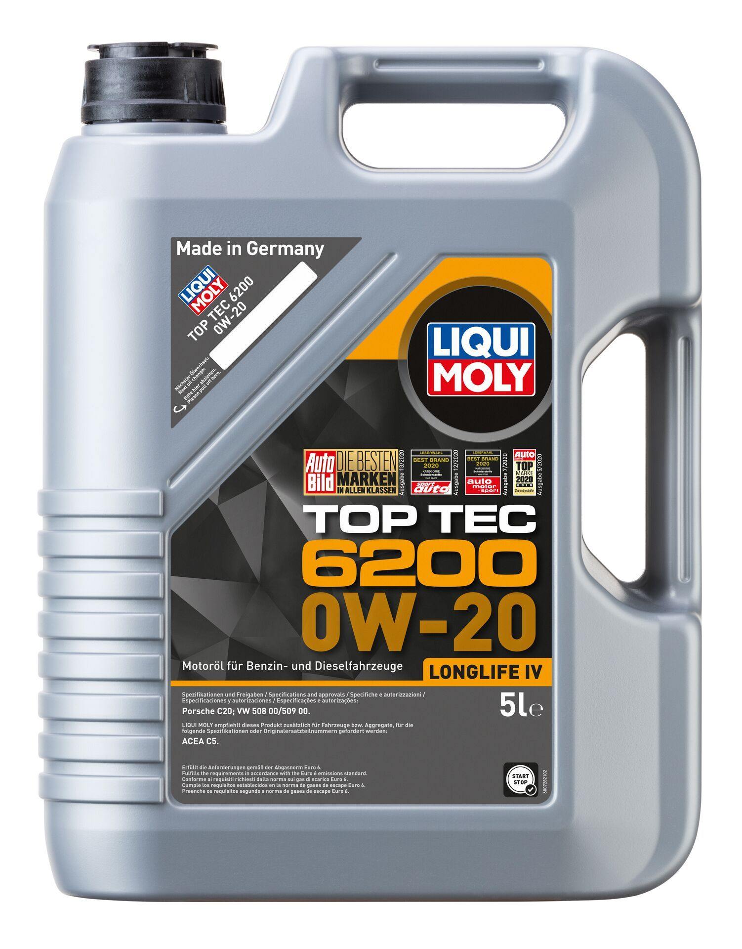 Liqui Moly Top Tec 6200 0W-20 – LIQUI MOLY BRASIL