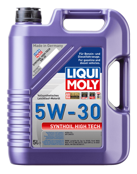 Liqui Moly Synthoil High Tech 5W-30 - LIQUI MOLY BRASIL | O Especialista Alemão