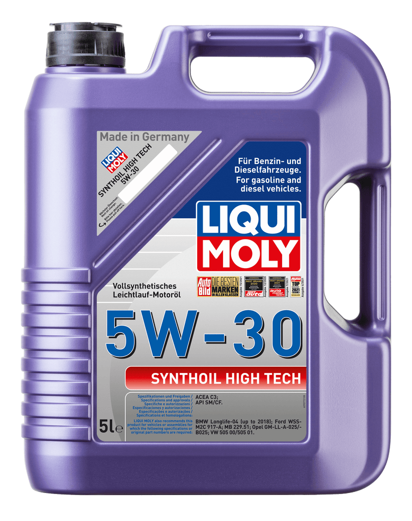 Liqui Moly Synthoil High Tech 5W-30 - LIQUI MOLY BRASIL | O Especialista Alemão
