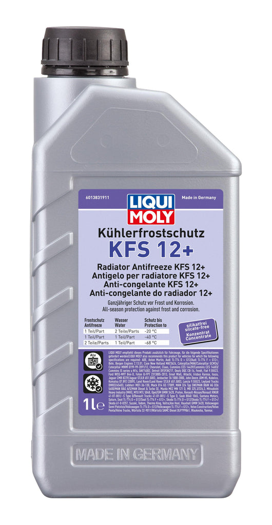Liqui Moly Radiator Antifreeze KFS 12+ - Liqui Moly Brasil - A No.1 da Alemanha de Lubrificantes e Aditivos
