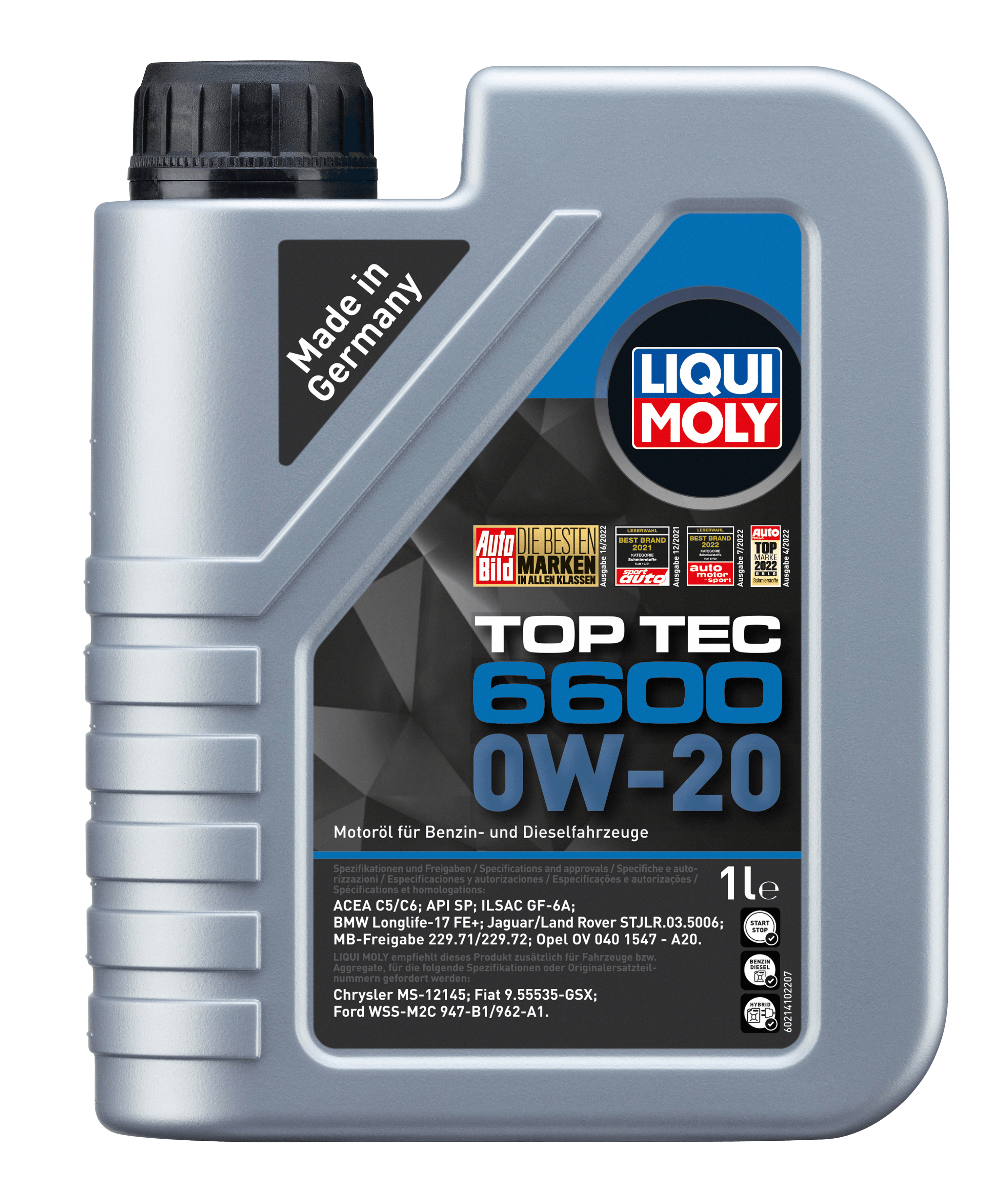 Liqui Moly Top Tec 6600 0W-20 – LIQUI MOLY BRASIL
