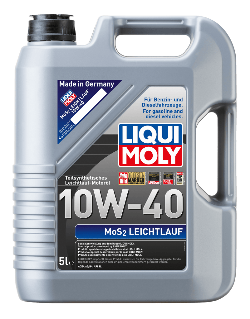 Liqui Moly MoS2 Leichtlauf 10W-40 - LIQUI MOLY BRASIL | O Especialista Alemão