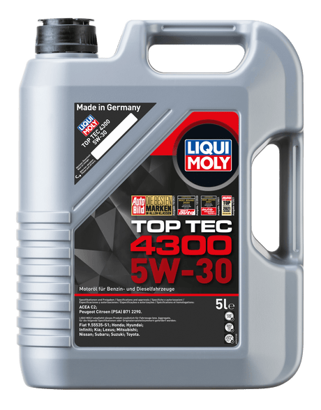 Liqui Moly Top Tec 4300 5W-30 - LIQUI MOLY BRASIL | O Especialista Alemão