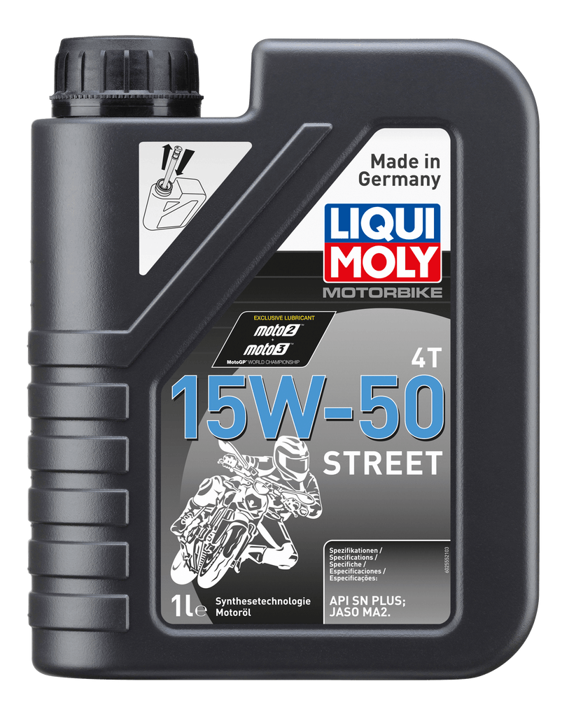 Liqui Moly Motorbike 4T 15W50 Street - LIQUI MOLY BRASIL | O Especialista Alemão