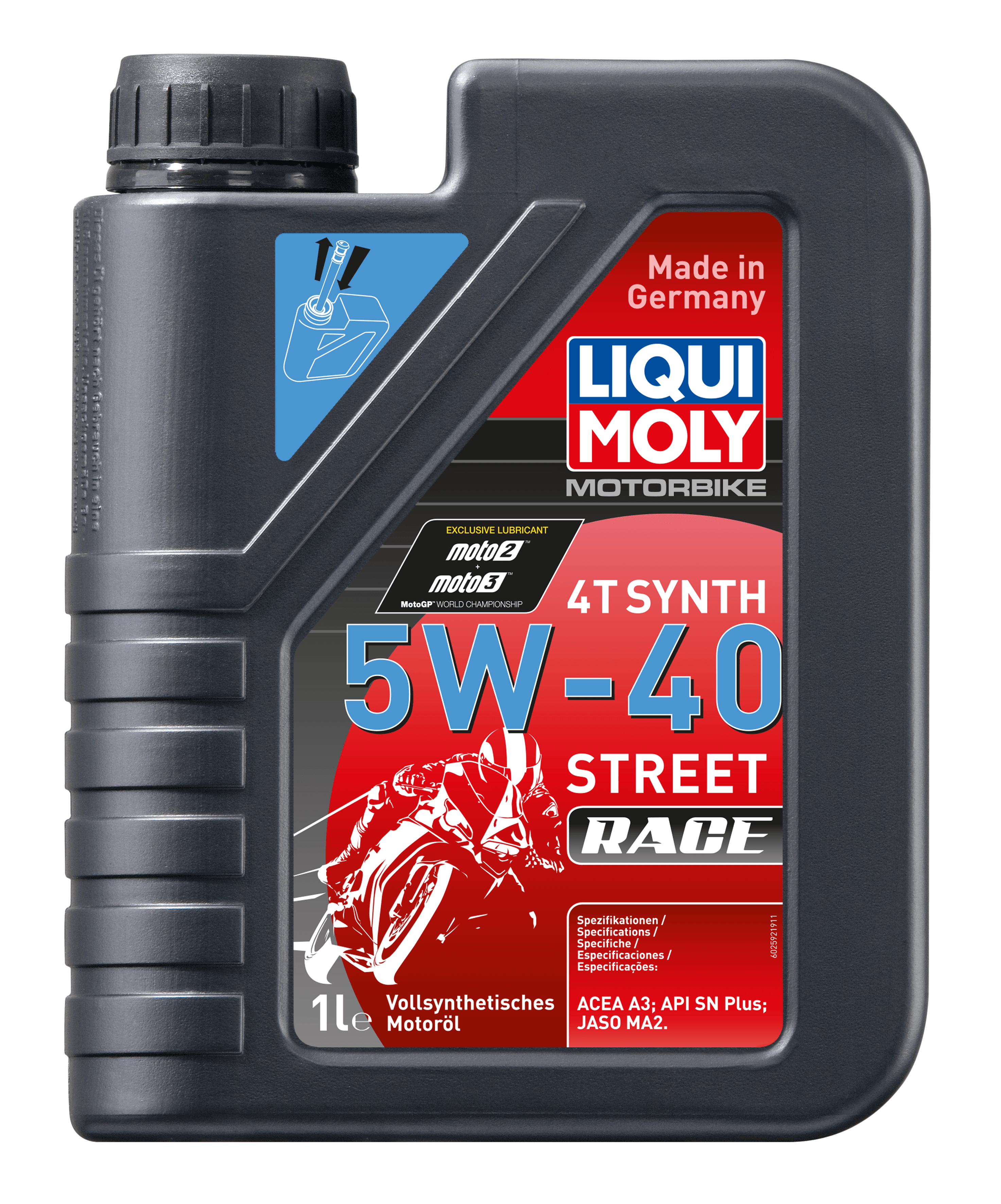 Liqui Moly Motorbike 4T Synth 5W40 Street Race – LIQUI MOLY BRASIL