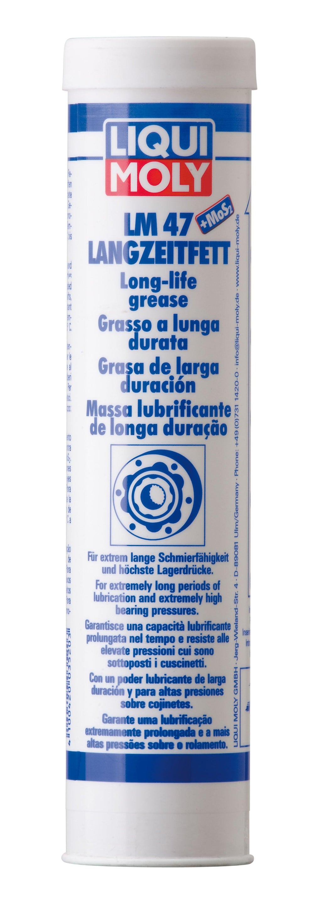 Lm47 Liqui Moly 47 Long Life Grease + MoS2 – LIQUI MOLY BRASIL