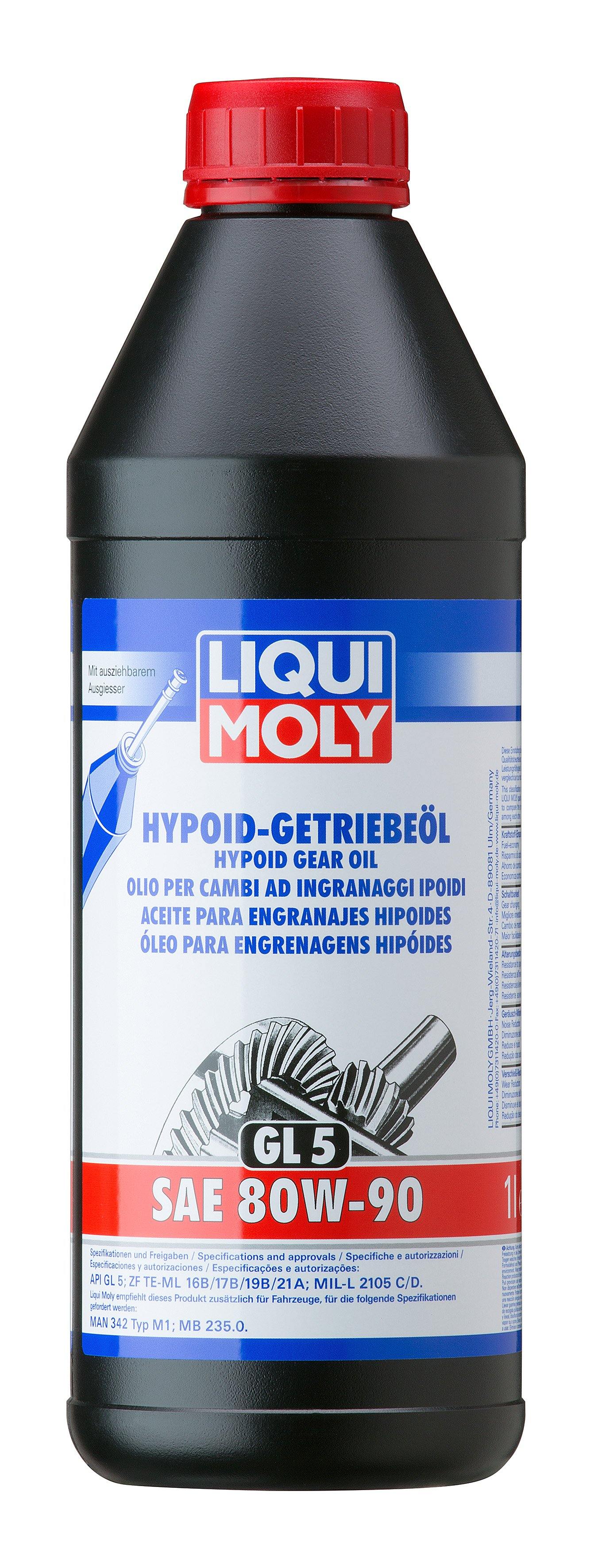 Liqui Moly Hypoid Gear Oil (GL5) 80W90 – LIQUI MOLY BRASIL
