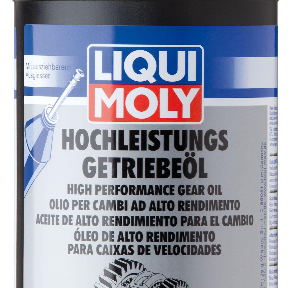 Liqui Moly High Performance Gear Oil (GL4+) 75W90 – LIQUI MOLY BRASIL