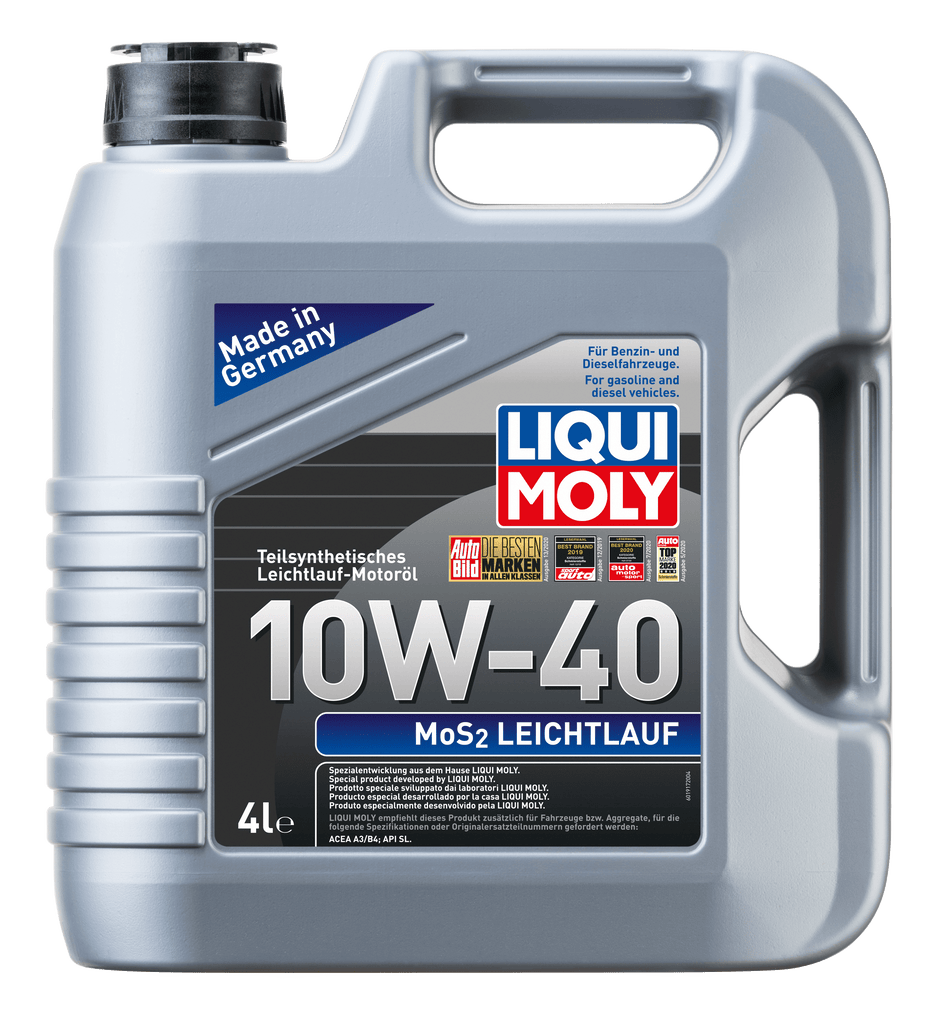 Liqui Moly MoS2 Leichtlauf 10W-40 - LIQUI MOLY BRASIL | O Especialista Alemão