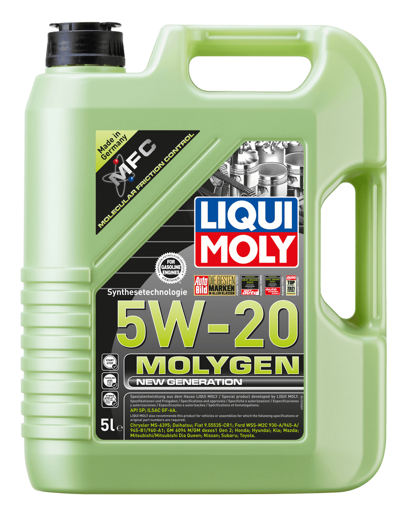 Liqui Moly Molygen 5W-20 - LIQUI MOLY BRASIL | O Especialista Alemão