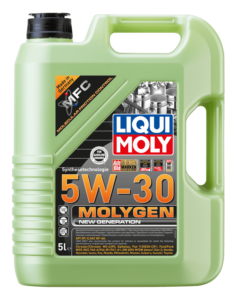 Liqui Moly Molygen 5W-30 - LIQUI MOLY BRASIL | O Especialista Alemão